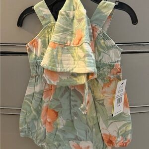 Island Set with matching hat